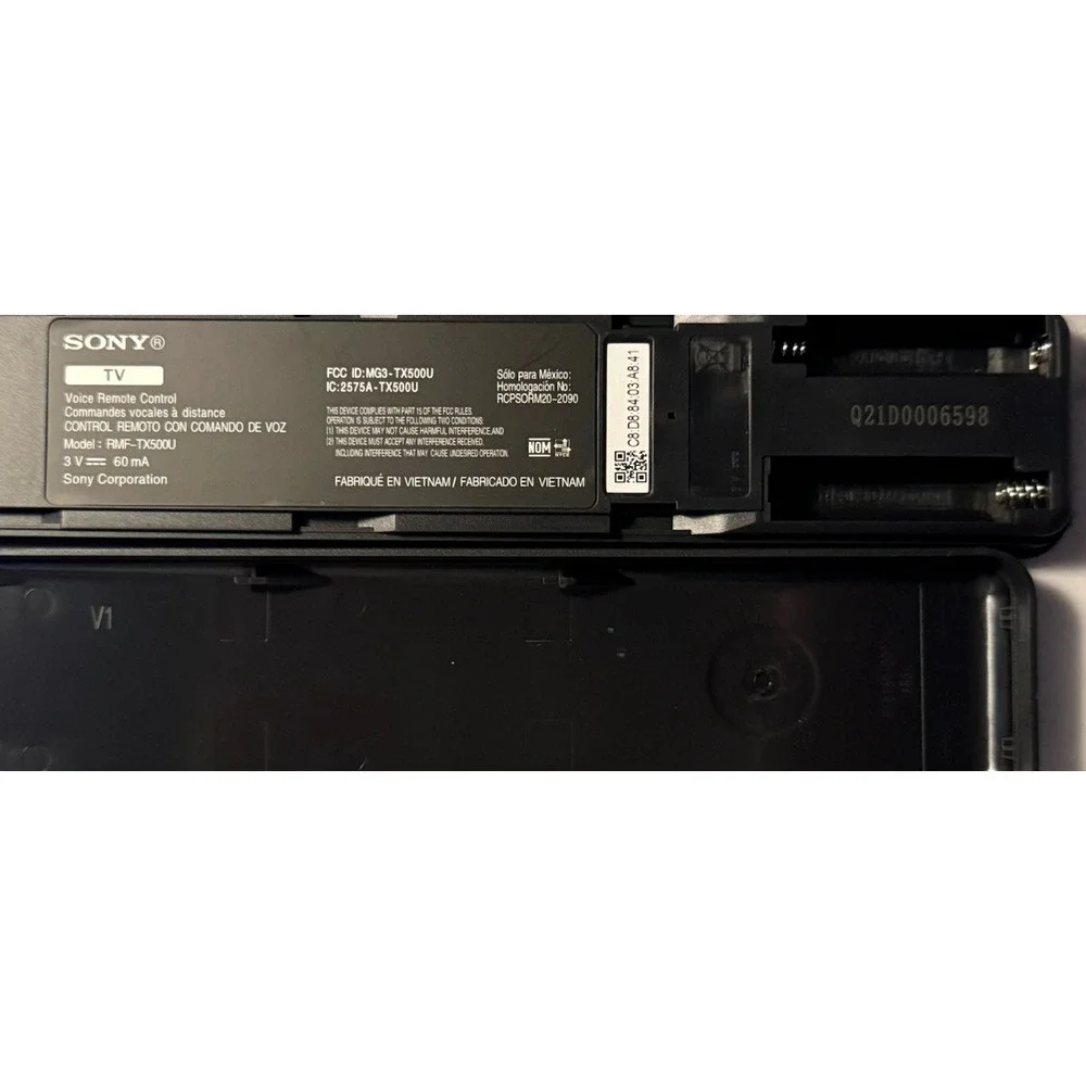 Sony RMF-TX500U Replacement Remote for XBR-48A9S XBR-49X800H XBR-49X950H New!